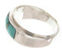 Turquoise Opal Sterling Silver Ring Size 8-3/4 PS58353